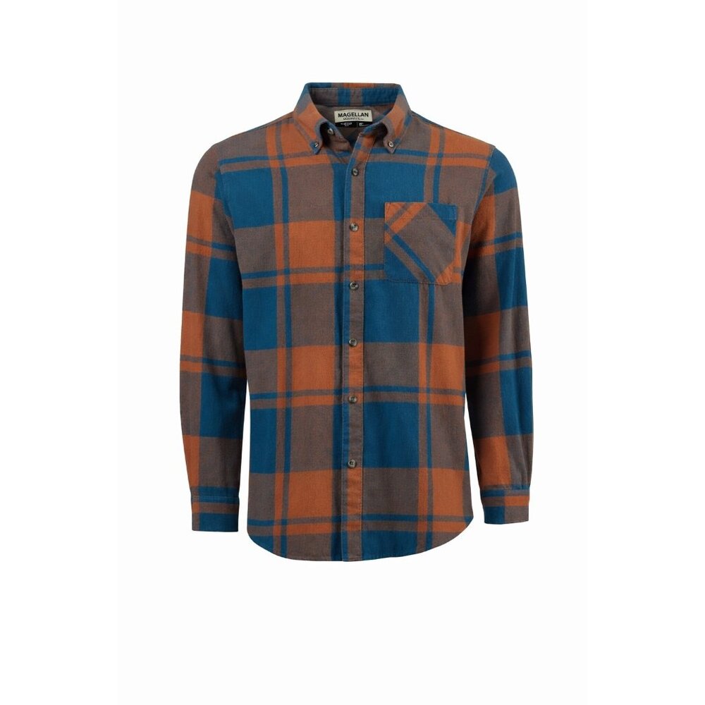 Magellan Outdoors‎ Canyon Creek Plaid Flannel Shirt 3XL Cotton Button Down